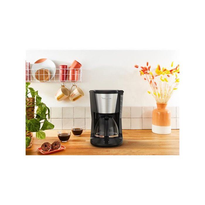 Macchina per caffè filtro Moulinex 1,2 l, 15 tazze, 1000 W, nera - FG5S0DE0