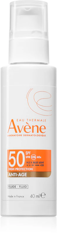 Avène Sun Anti-Age Fluid schützendes Anti-Falten-Fluid LSF 50