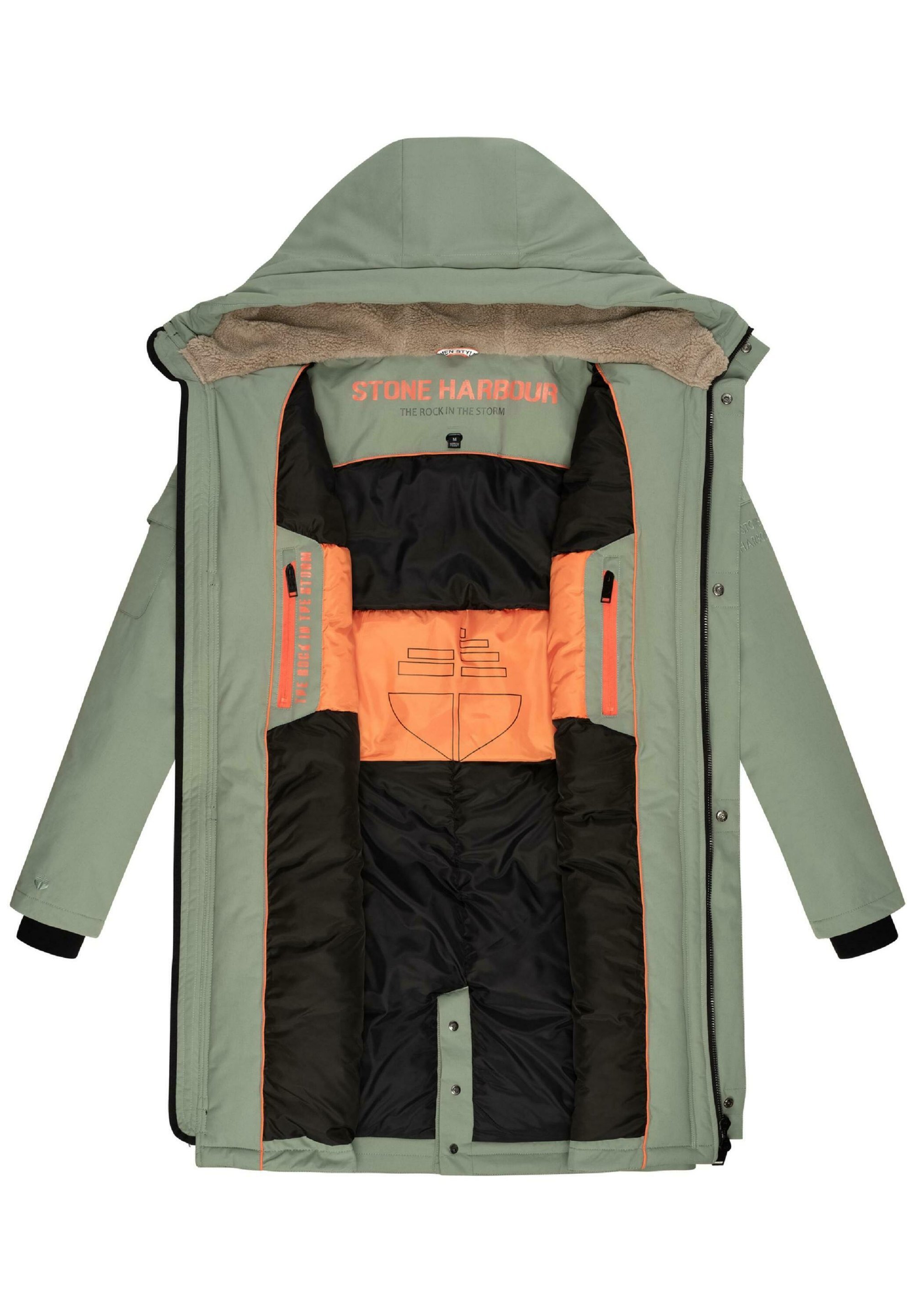STONE HARBOUR Manteau d'hiver - vert glacier