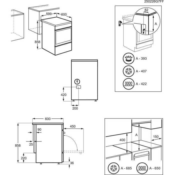 Placa vitrocerámica Electrolux LKR664166X - 4 quemadores Hi-Light - Horno de 58 L - Limpieza catalítica
