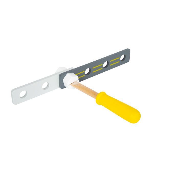 Jeu de construction - Small Foot - Miniwob junior - 67 pièces - Bois - À partir de 3 ans