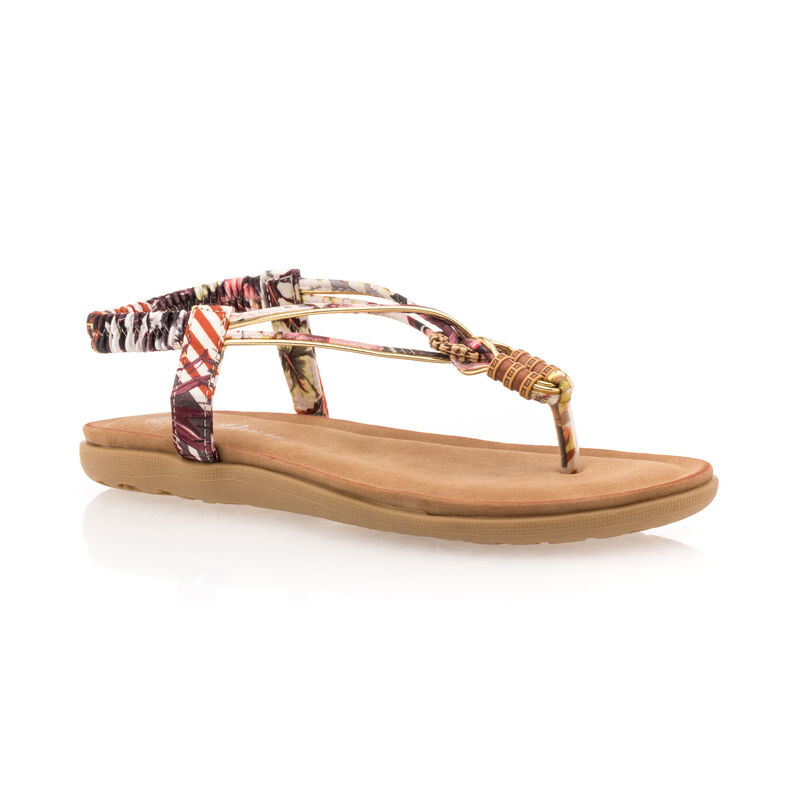 Flerfargede flip-flops / sandaler til dame
