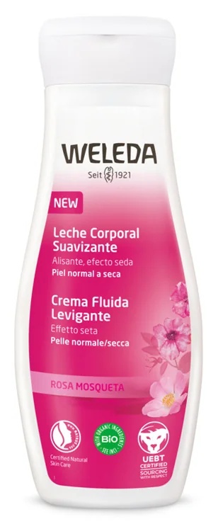 WELEDA Gladmakende Vloeibare Crème Roze Mosq