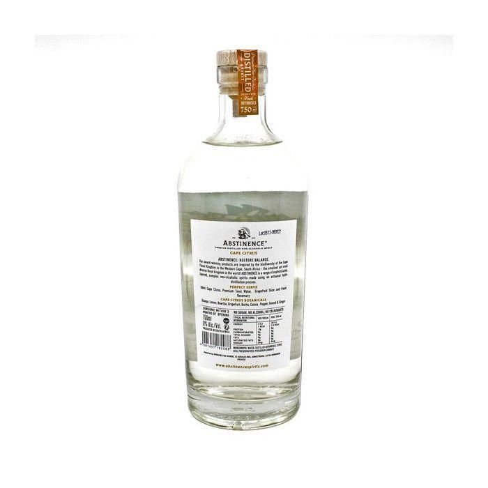 Abstinence Cape Citrus alkoholfreie Spirituosen 75cl