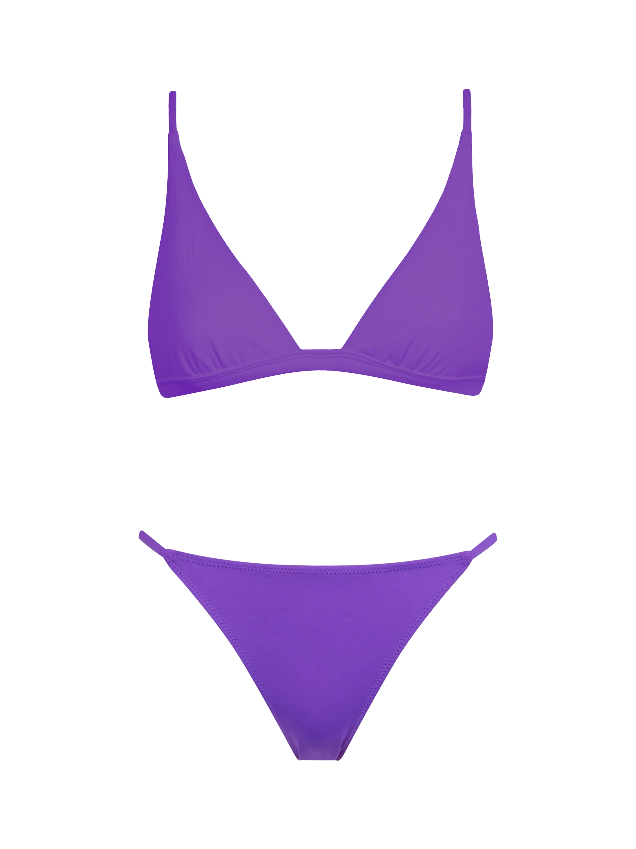 Rylie Jodene paarse driehoekbikini voor dames