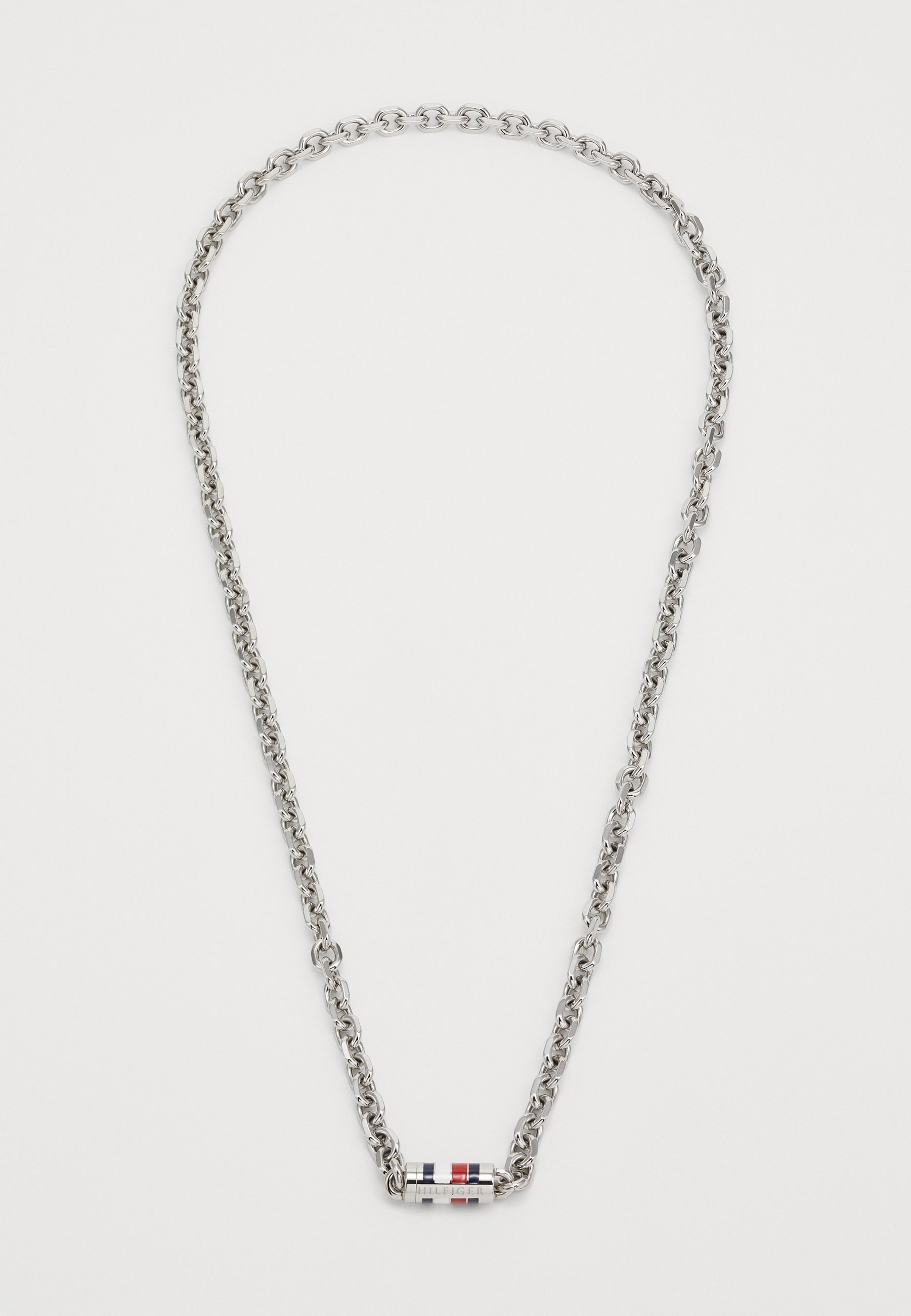 Tommy Hilfiger BRUCE CHAIN UNISEX - Halsketting - zilverkleurig