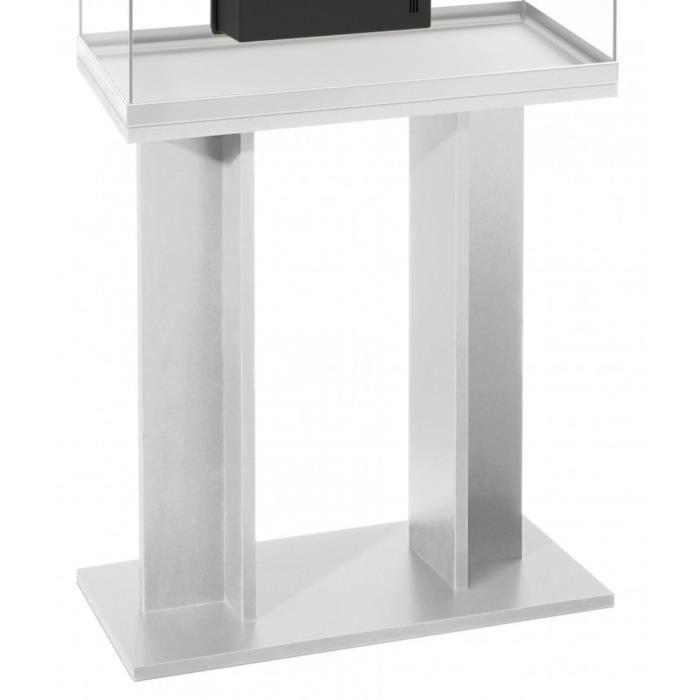 Mobile per acquario da 60 cm - Bianco - Facile da montare - Design moderno