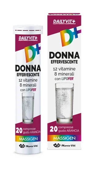 MASSIGEN Massigen Dailyvit+ Women 20 bruistabletten Vitamine- en mineralensupplement