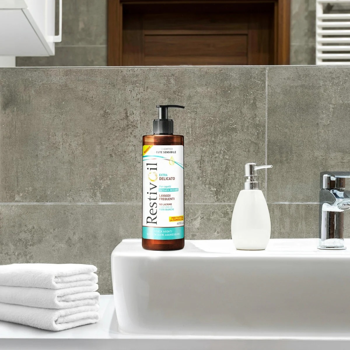 RESTIVOIL Shampoing RestivOil Extra Délicat 400 ml pour lavages fréquents