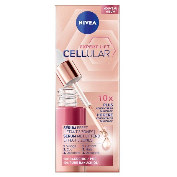 NIVEA Cellular Expert Lift Bakuchiol serums<br>30ml - Visiem ādas tipiem