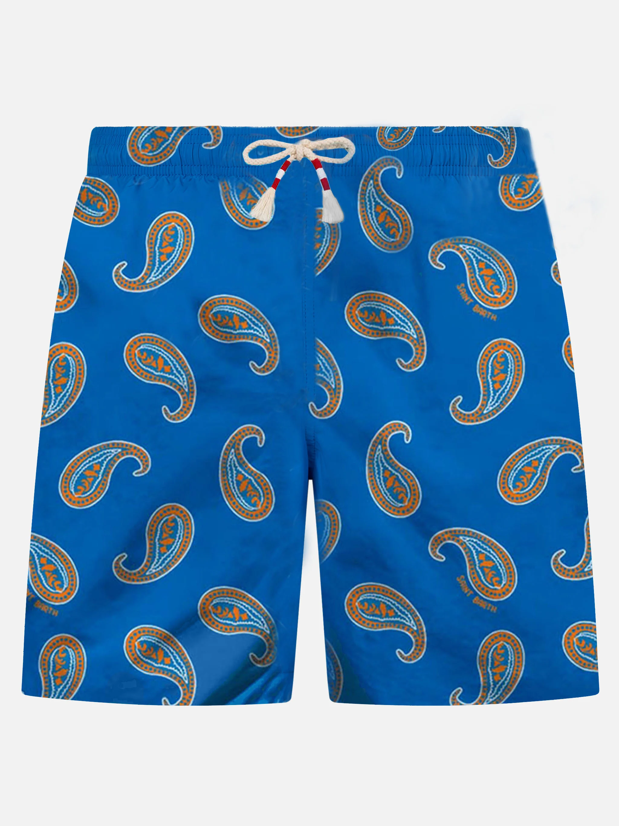 Zwempak voor heren met paisleyprint