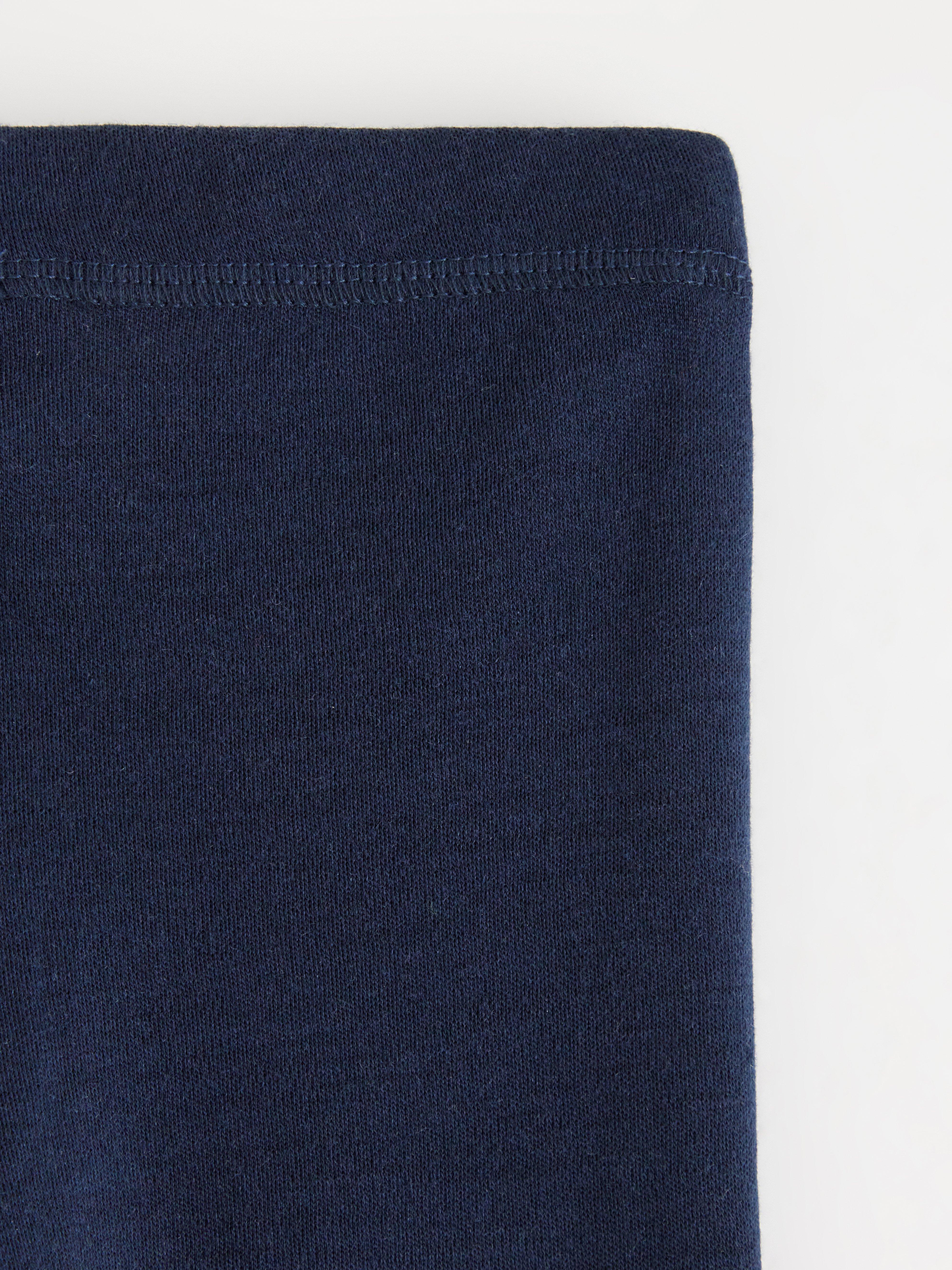Leggings i merinoull Navy