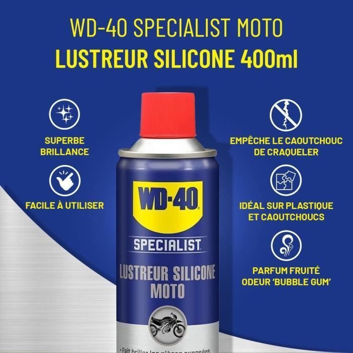 WD-40 - Siliconenpolijstmiddel voor motorfietsen 400 ml