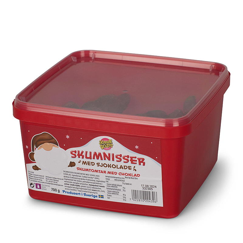 KnallGoodt Schumnisser con copertura al cioccolato 700 g