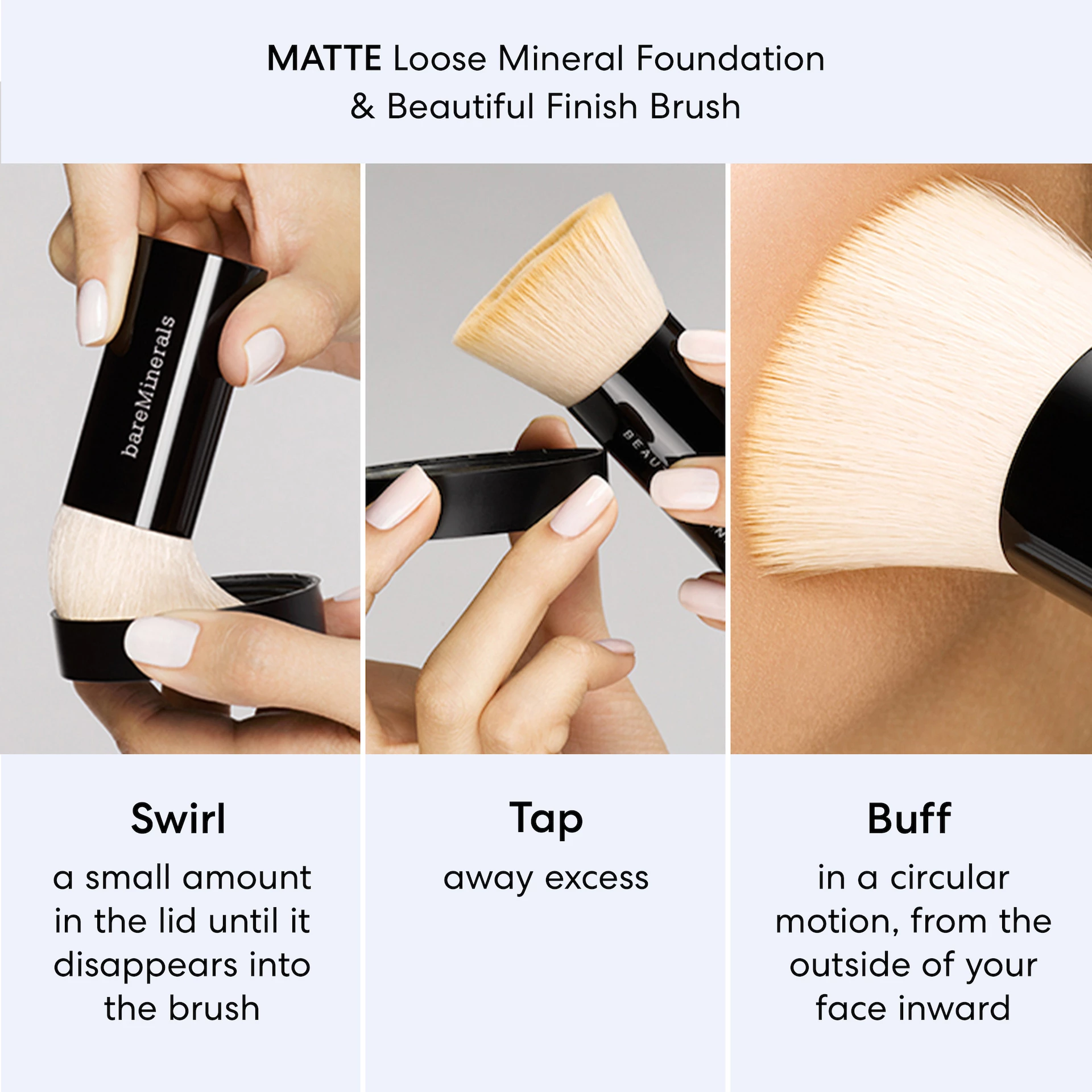 Fond de ten mat SPF15 Bej mediu - bareMinerals