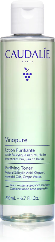 Tônico purificante Vinopure da Caudalie para pele mista