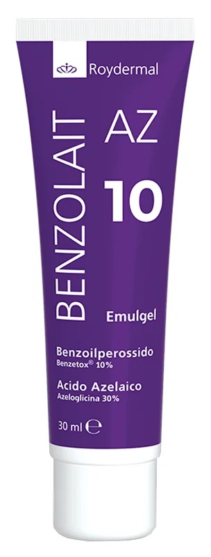ROYDERMAL Benzolait Az 10 Emulgel 30 ml