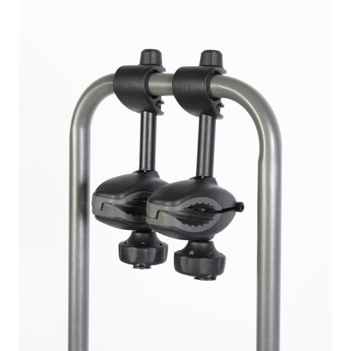 Portabicicletas BUZZRACK E-Hornet 2 para enganche de remolque, para 2 bicicletas eléctricas - Negro - Montaje en enganche de remolque - Carga útil < 300 kg