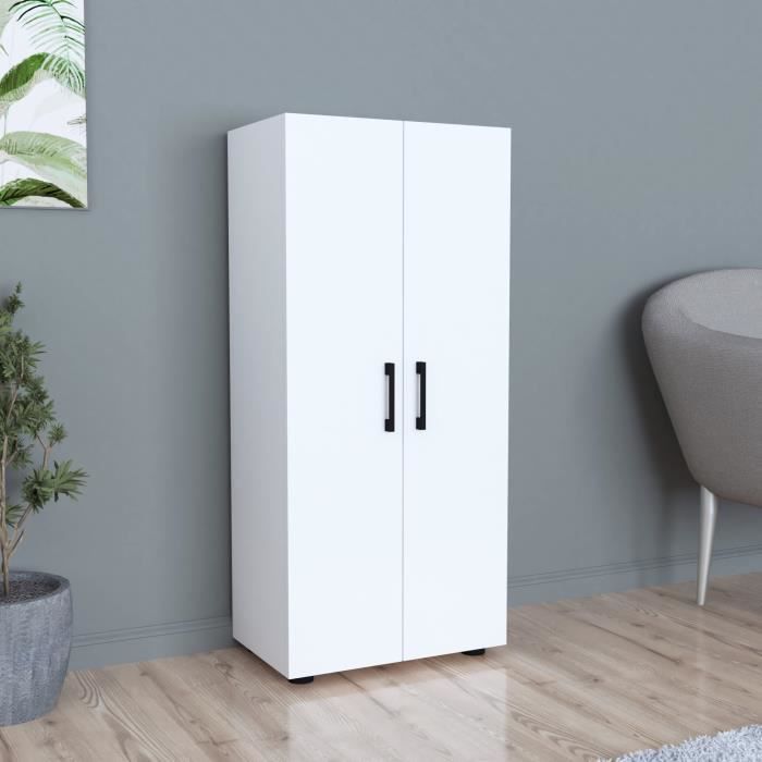 Armadio a 2 ante Åsnes 108 x 49 x 32 cm bianco