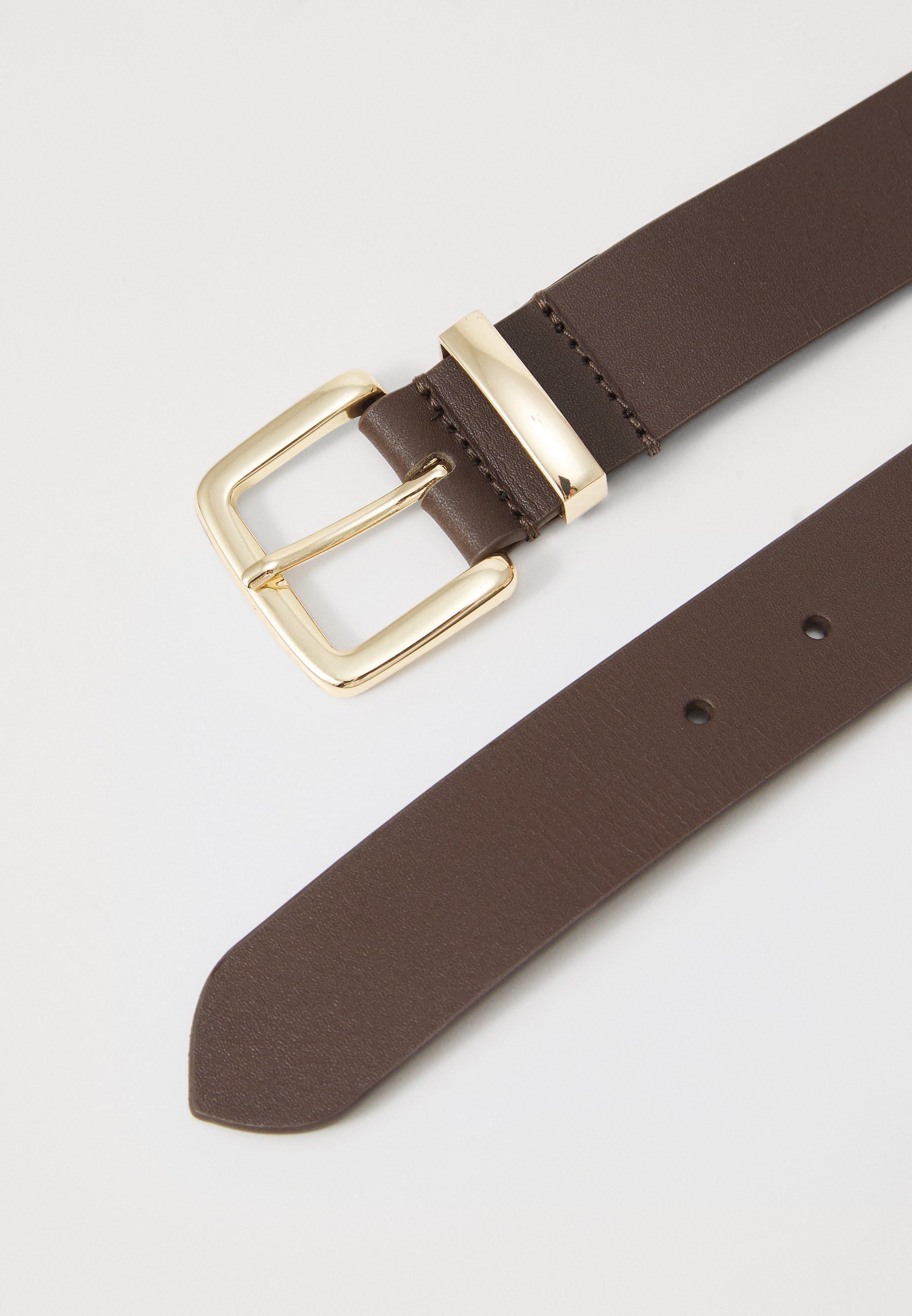 Zign Leren Unisex Riem - bruin