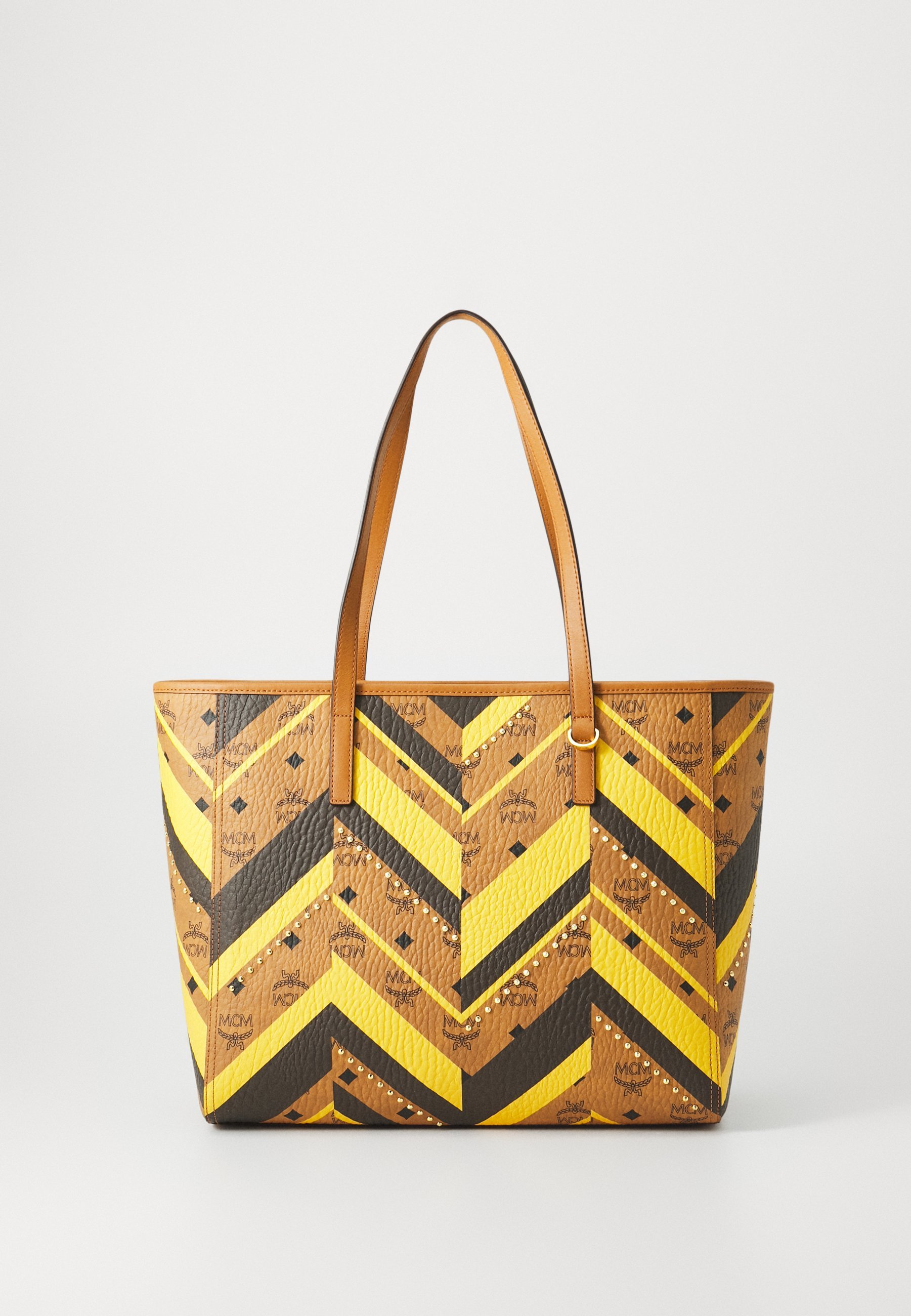 MCM TONI MEGA - Tote bag - cognac