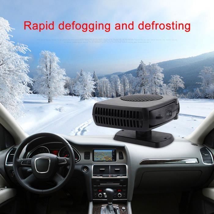 Chauffage en céramique portable 24V, Dégivreur de chauffage automatique, pare-brise plus chaud pour convient aux camions ou camions