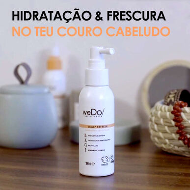 „WeDo Professionals Scalp Refresh Tonic“ natūralios kilmės gaivinantis plaukų tonikas sausiems plaukams 100 ml 100 ml