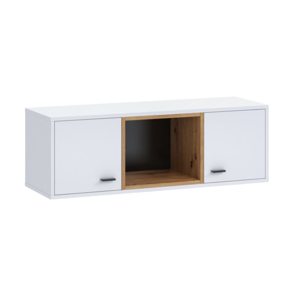 Szafka wisząca OLIVER OE11 biały / dąb artisan