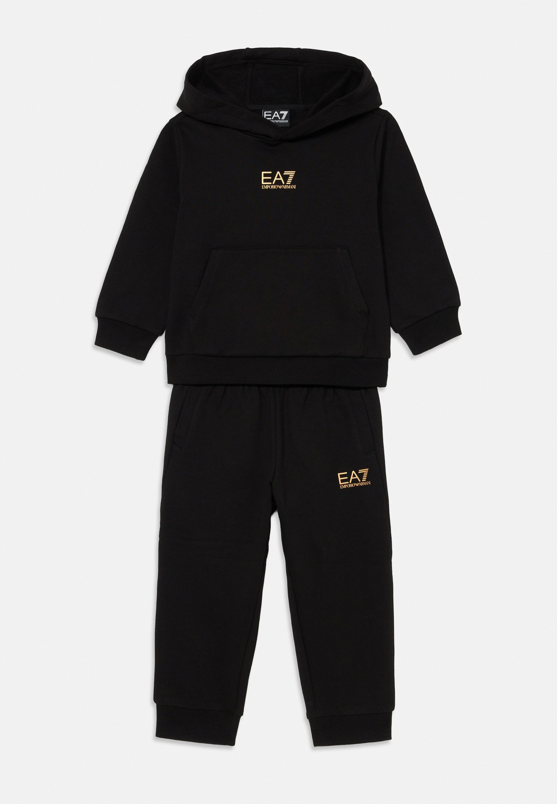 EA7 Emporio Armani SURVÊTEMENT UNISEXE - Survêtement - noir/doré