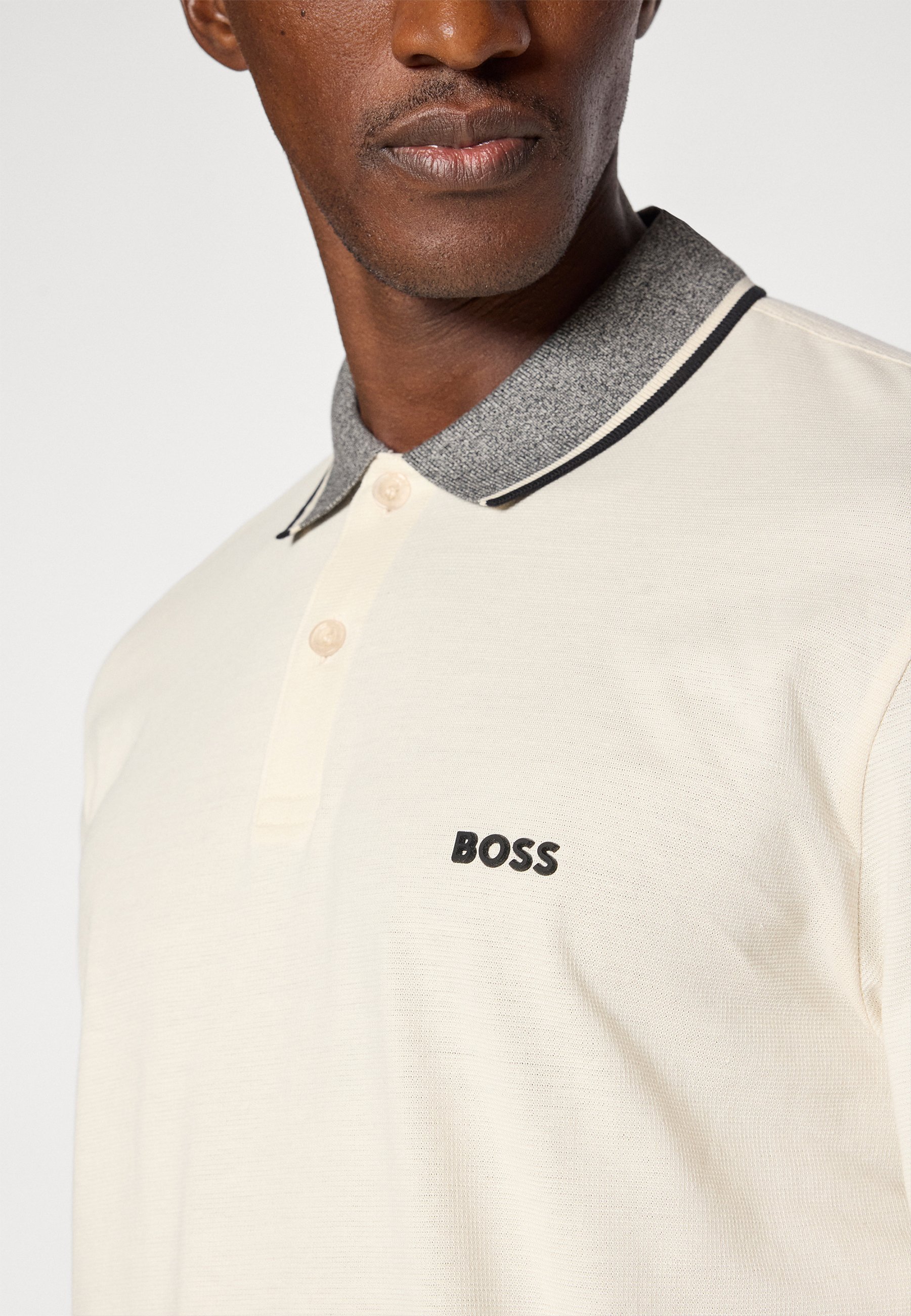 BOSS PLISY - Polokošile - white