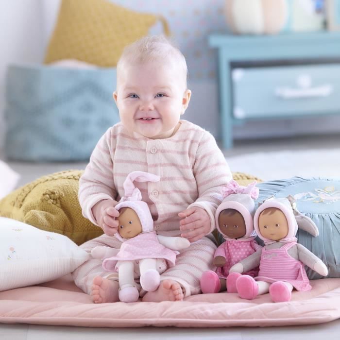 Doudou - COROLLE - Miss Rose  Rêves d'Étoiles - 25 cm - Dès la naissance