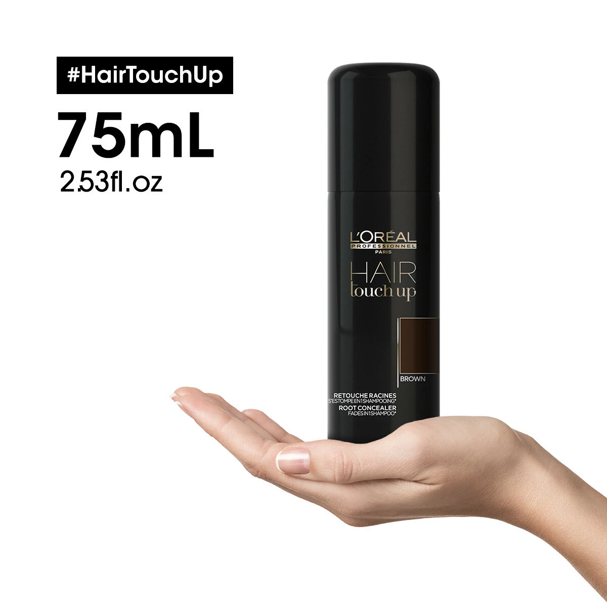 Dotjerivanje kose smeđe smeđe - L'Oréal Professionnel