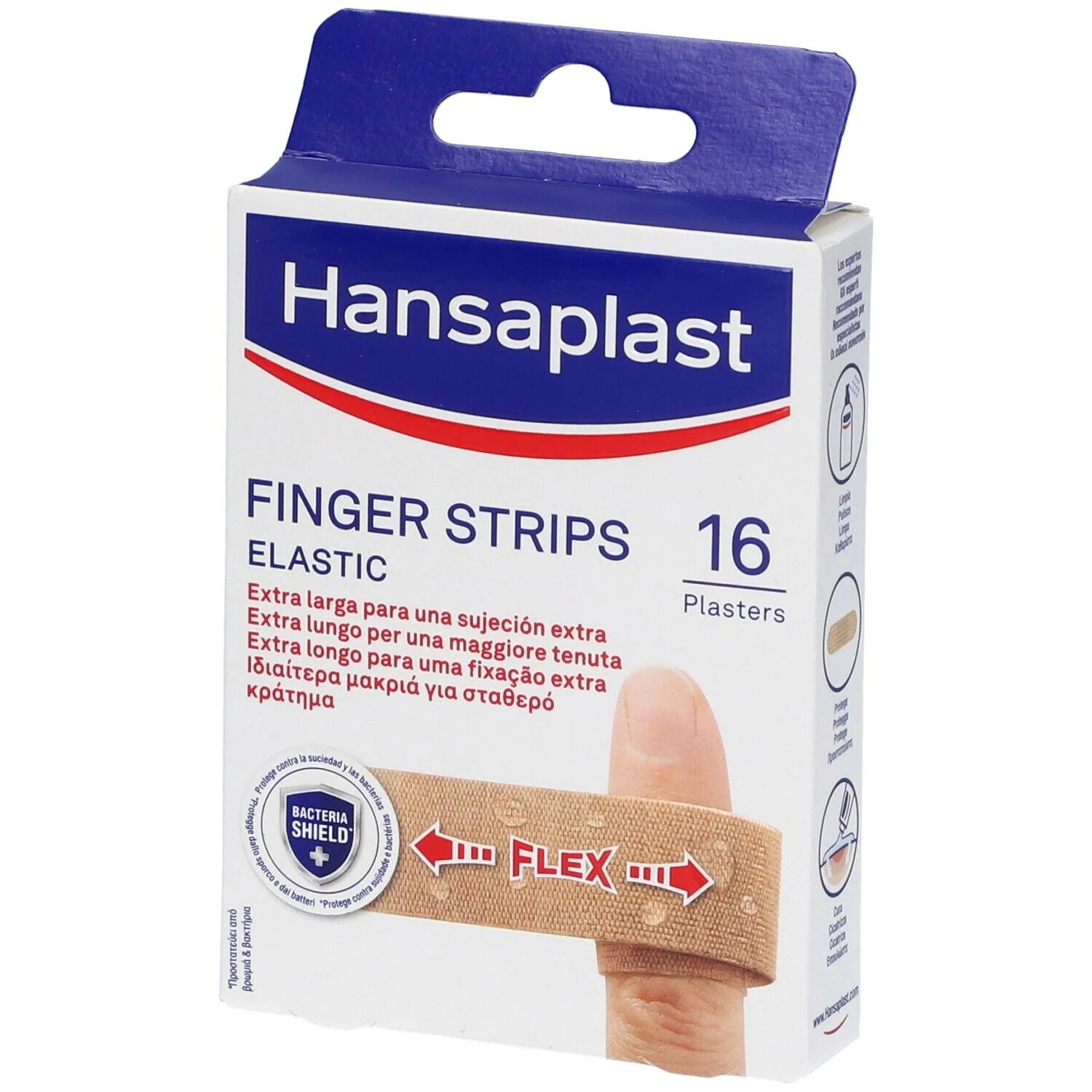 HANSAPLAST vingerpleisters elastische vingertapes 16 stuks