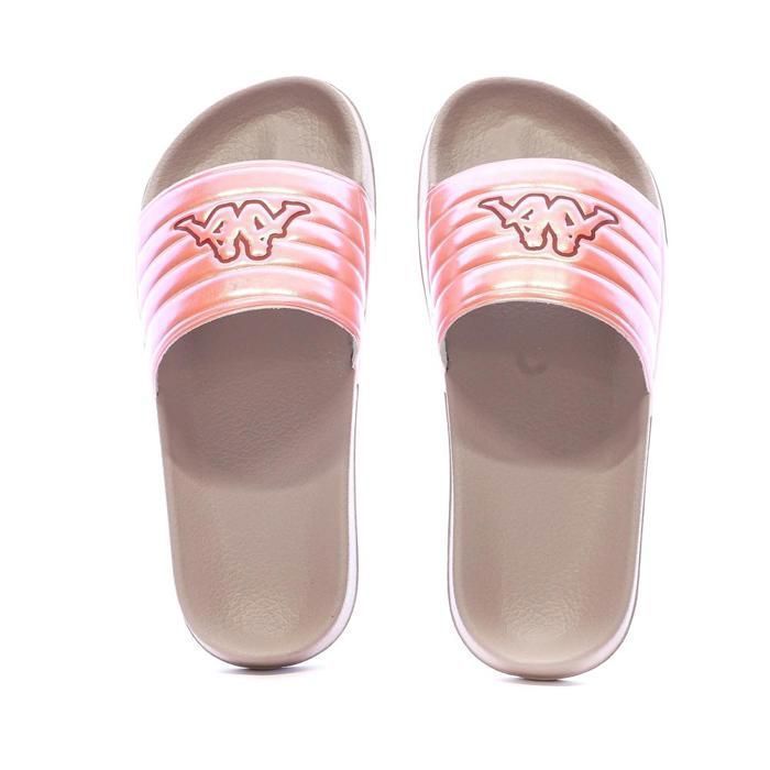 Claquettes Mauve/Rose Fille Kappa Logo Searl
