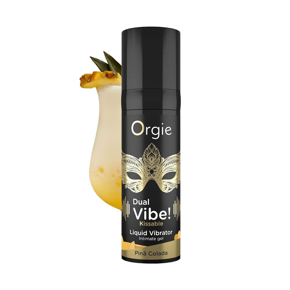 Orgie Dual Vibe! Skūpstāms šķidruma vibrators