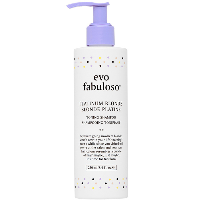Fabuloso platininės blondinės toninis šampūnas 250 ml - Evo