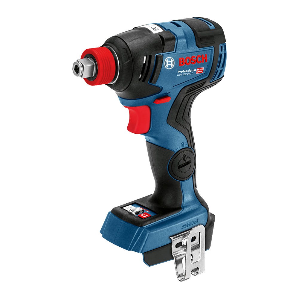 BOSCH 18 V Akku-Schlagschrauber 1/4 Zoll Gehäuse GDX 18 V-200 C 0615990L12