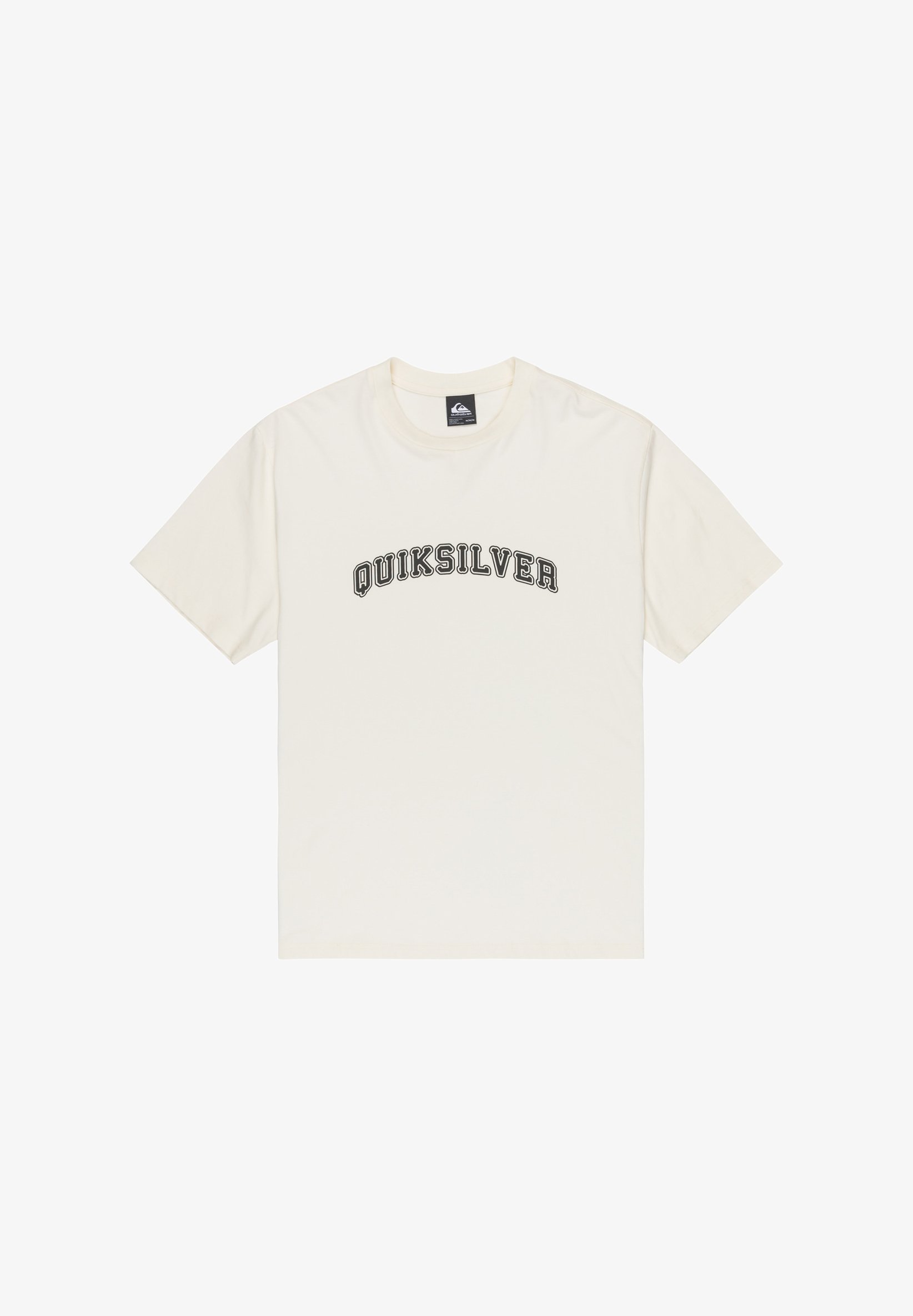 Quiksilver ADDIO - T-shirt stampata - bianco neve