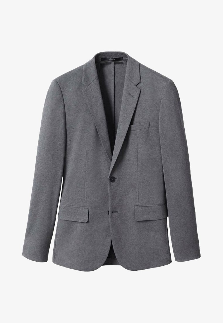 Blazer Mango - cinza