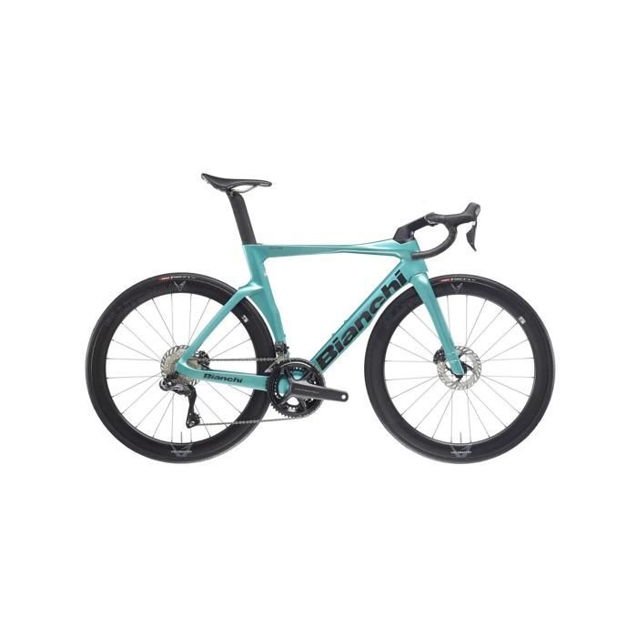 Vélo de route Bianchi Oltre Comp Shimano Ultegra Di2 RD-R8150 12V - Bleu - 55 cm / 176-182 cm