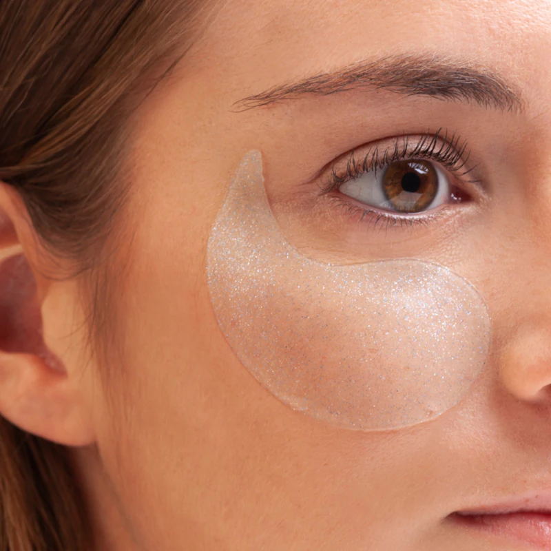 Almofadas de gel para os olhos com aloe vera do Instituto IDC