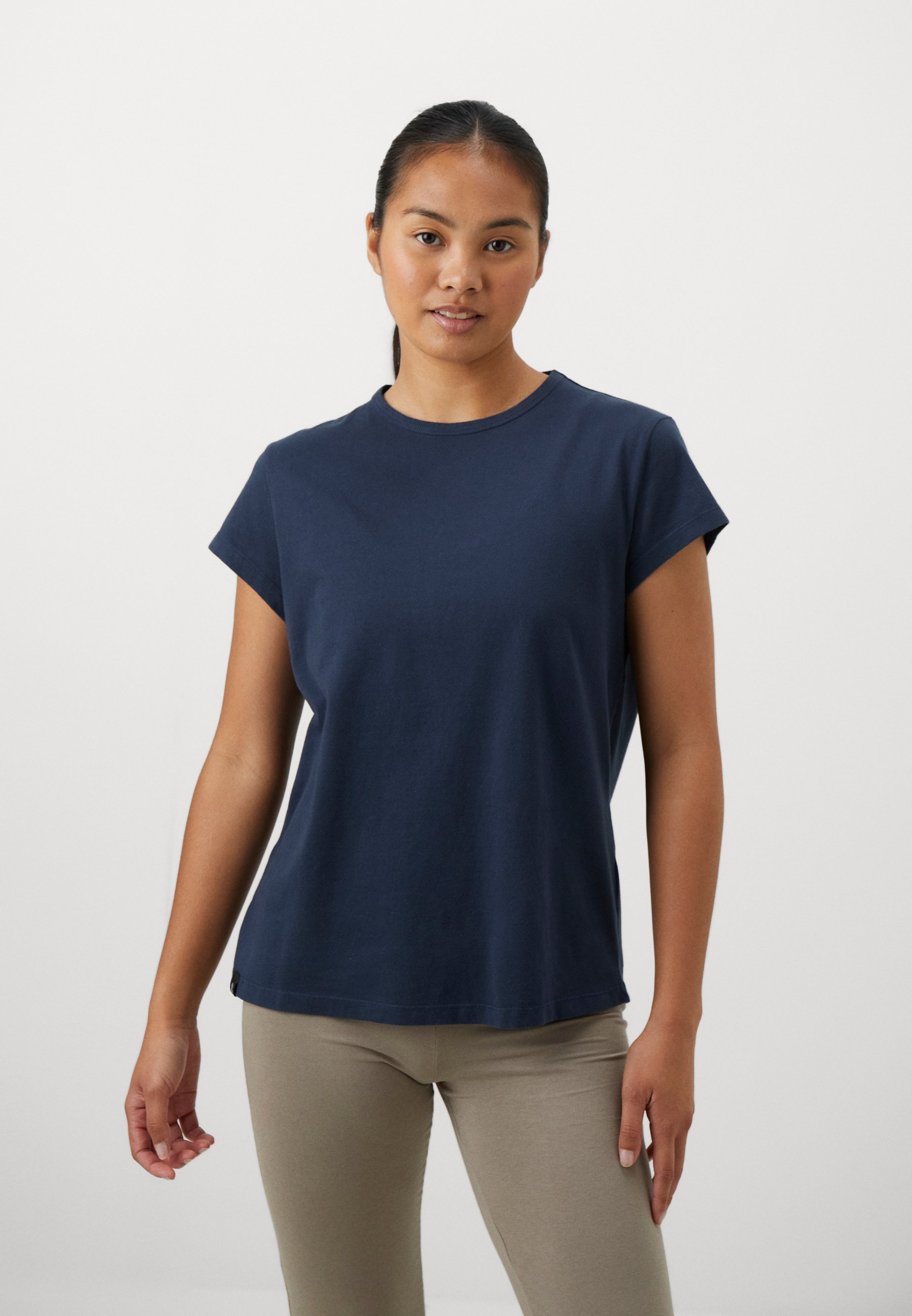 Yogasearcher NAMASTE - T-shirt met print - navy