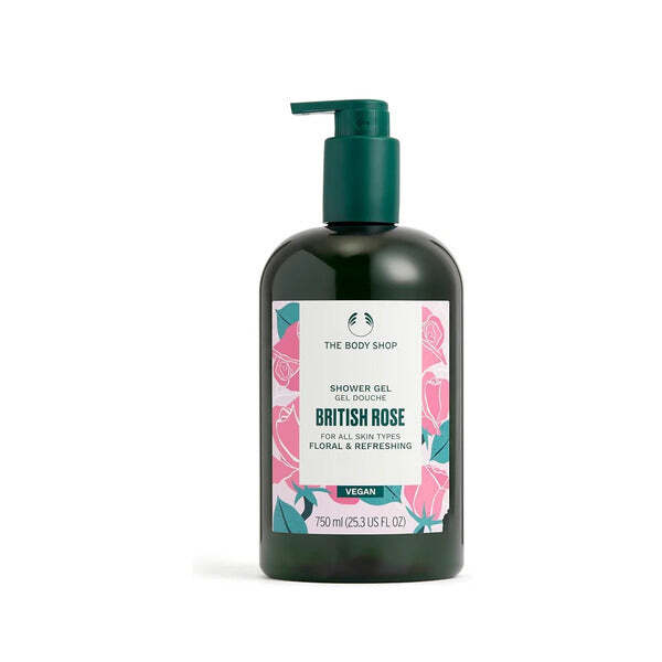 Bagnoschiuma The Body Shop British Rose 750ml | Uomo | Superdrug