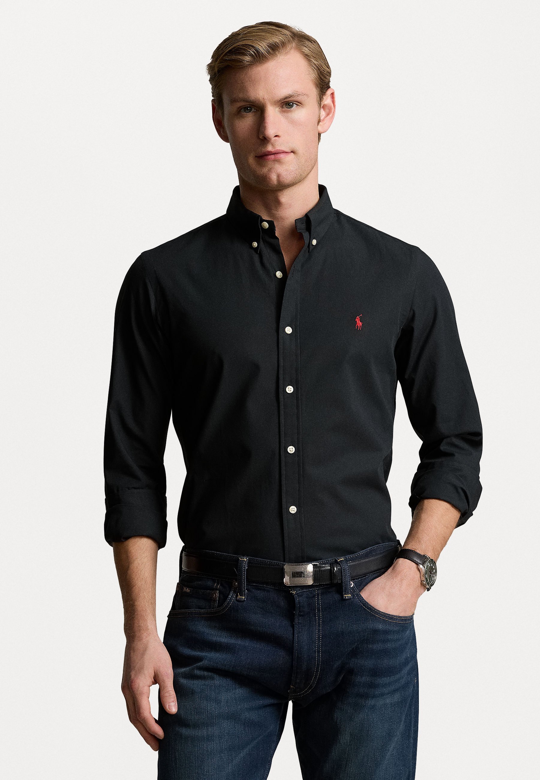 Košeľa Polo Ralph Lauren - čierna
