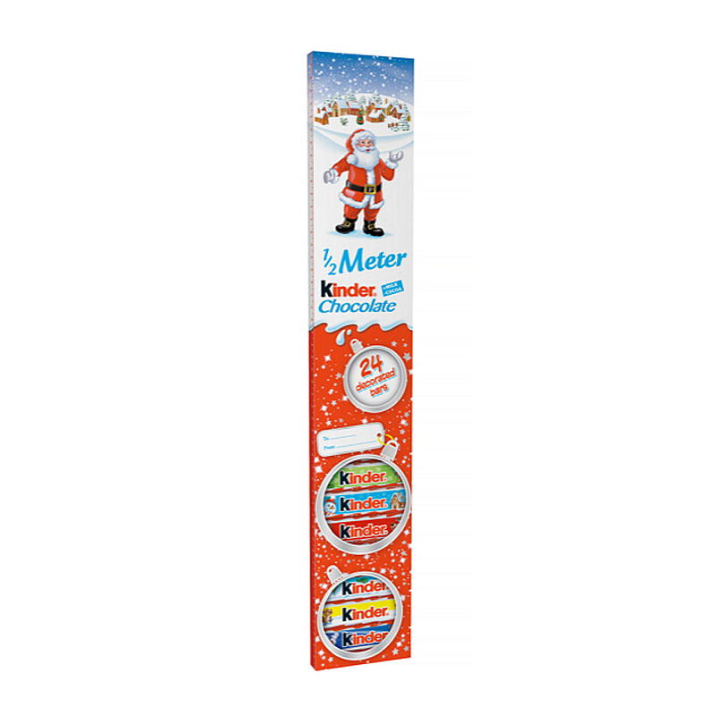 Kinder Kinder chokolade 1/2 meter, 24x12,5 g