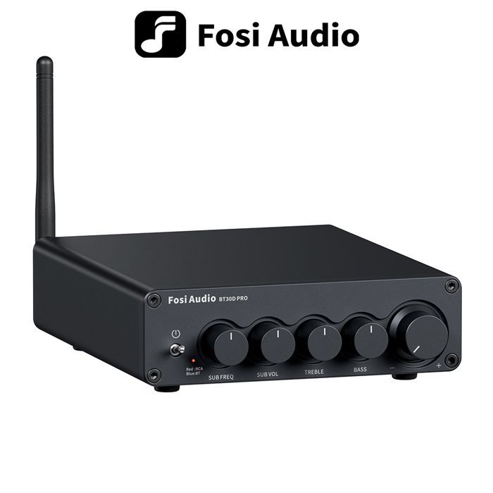 Receptor de audio Bluetooth - RNCYN - BT30D PRO - 2.1 canales - Subwoofer integrado - Sonido estéreo HiFi