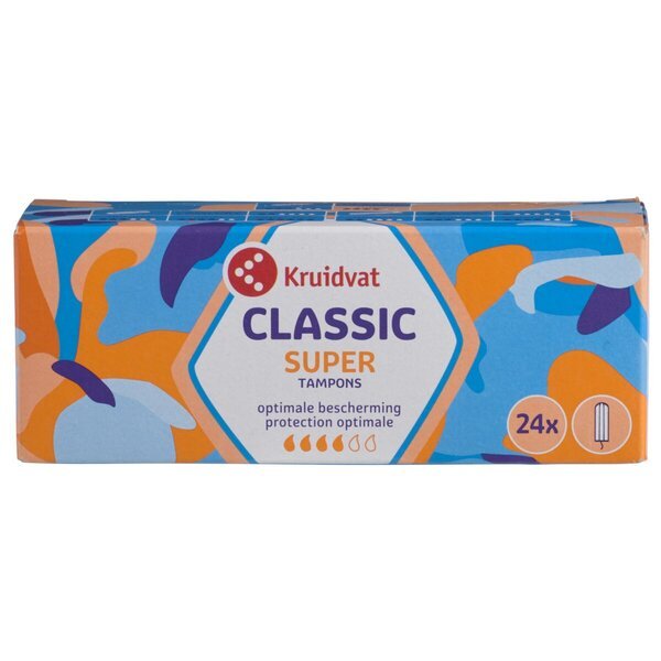 Kruidvat Classic Super tamponi<br>24 komada