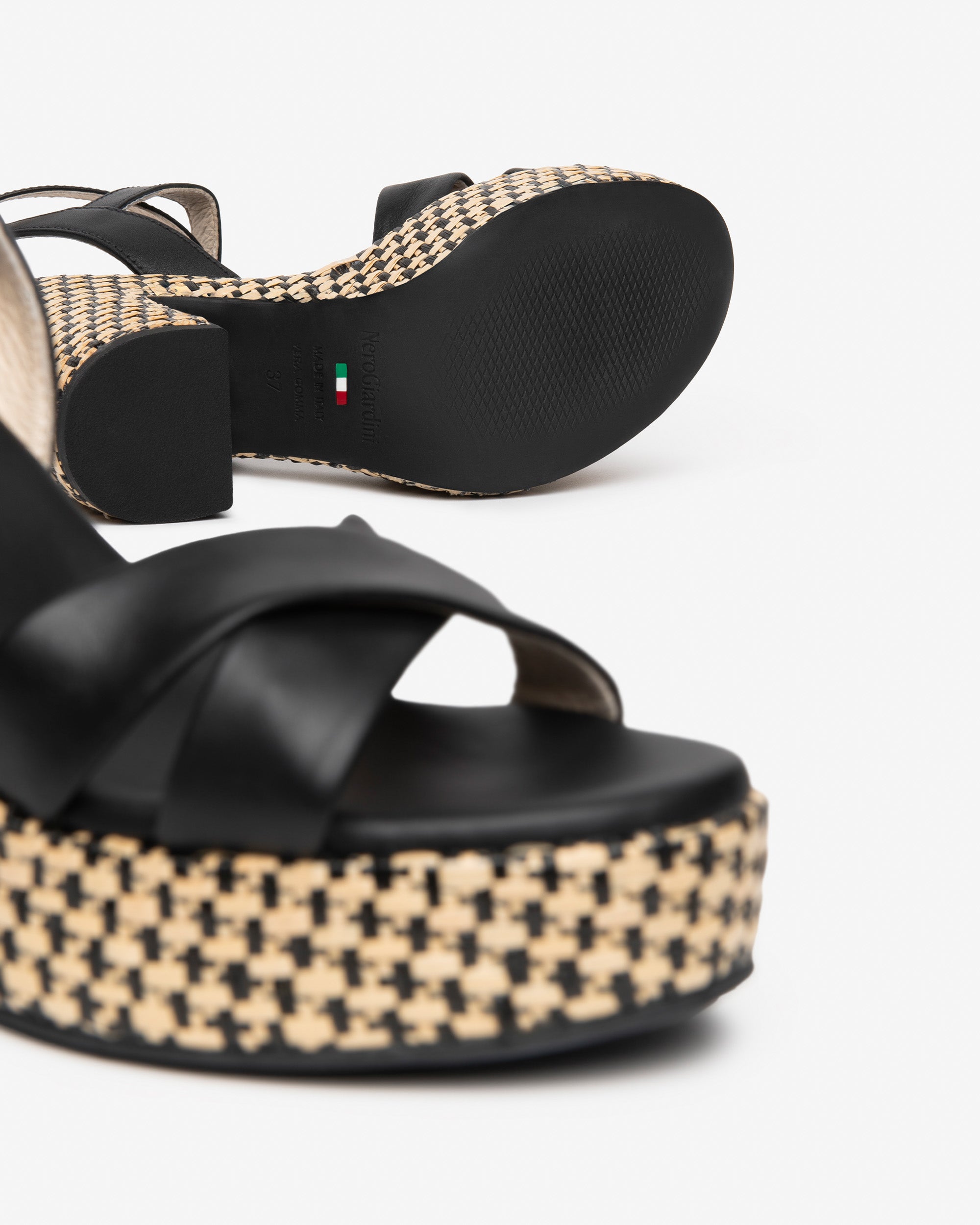  Damen-Ledersandalen