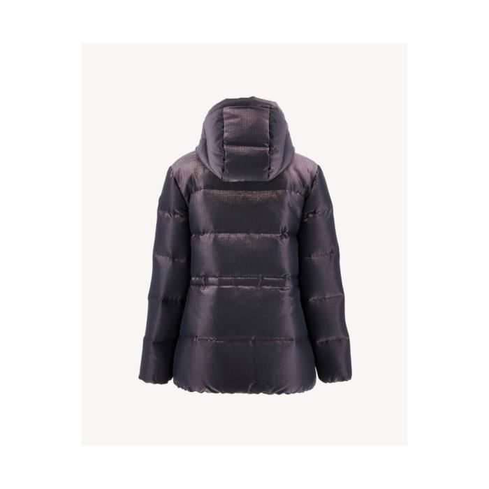 Jaqueta de plumas com capuz para clima frio da Lapônia - Tamanho ideal para o frio - Feminina