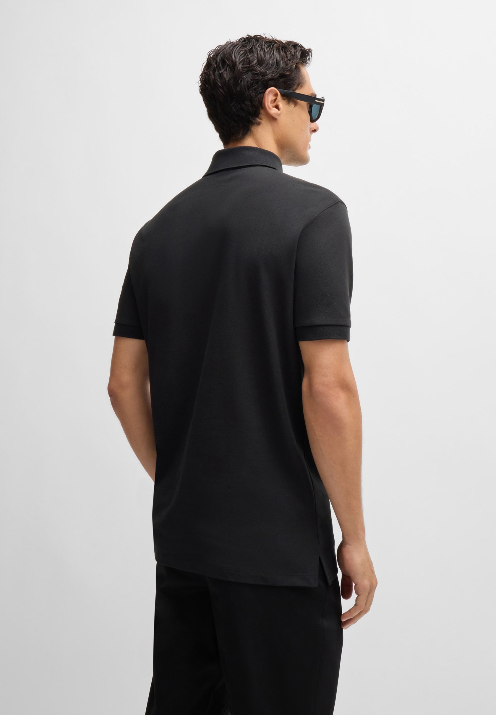 BOSS PALLAS - Polo - noir